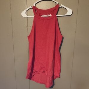 Elegant Red Tank Top